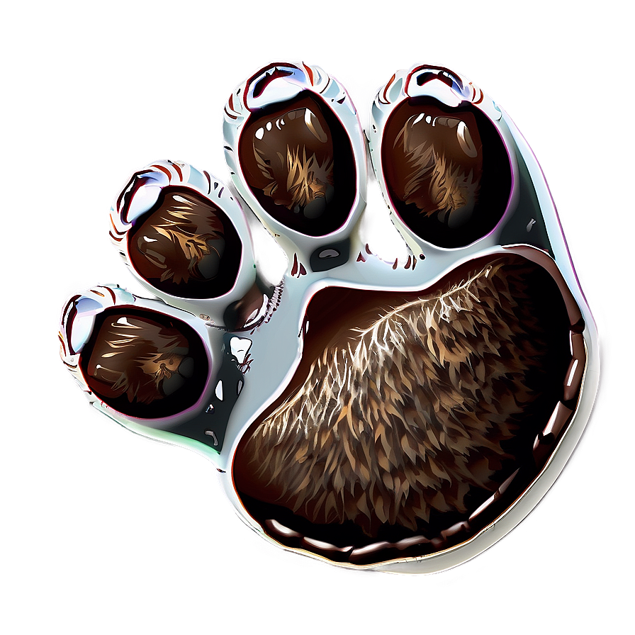 Bear Paw With Fur Png Loo