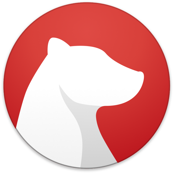 Bear Profile Icon Red Background