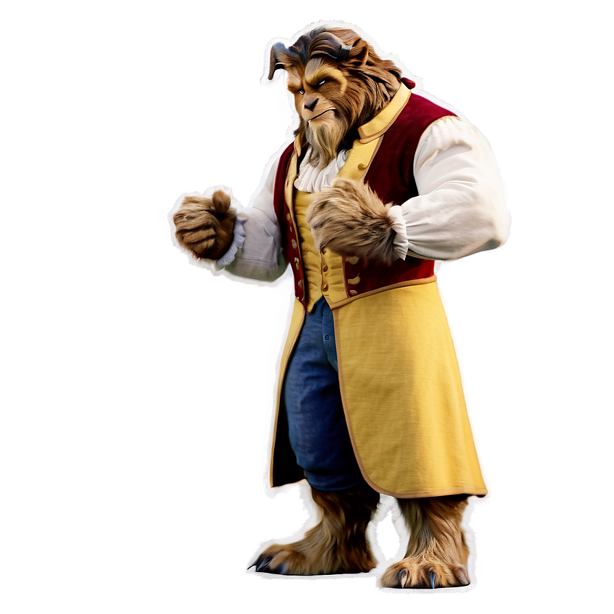 Beast Transformation Scene Beauty And The Beast PNG psk PNG with transparent background