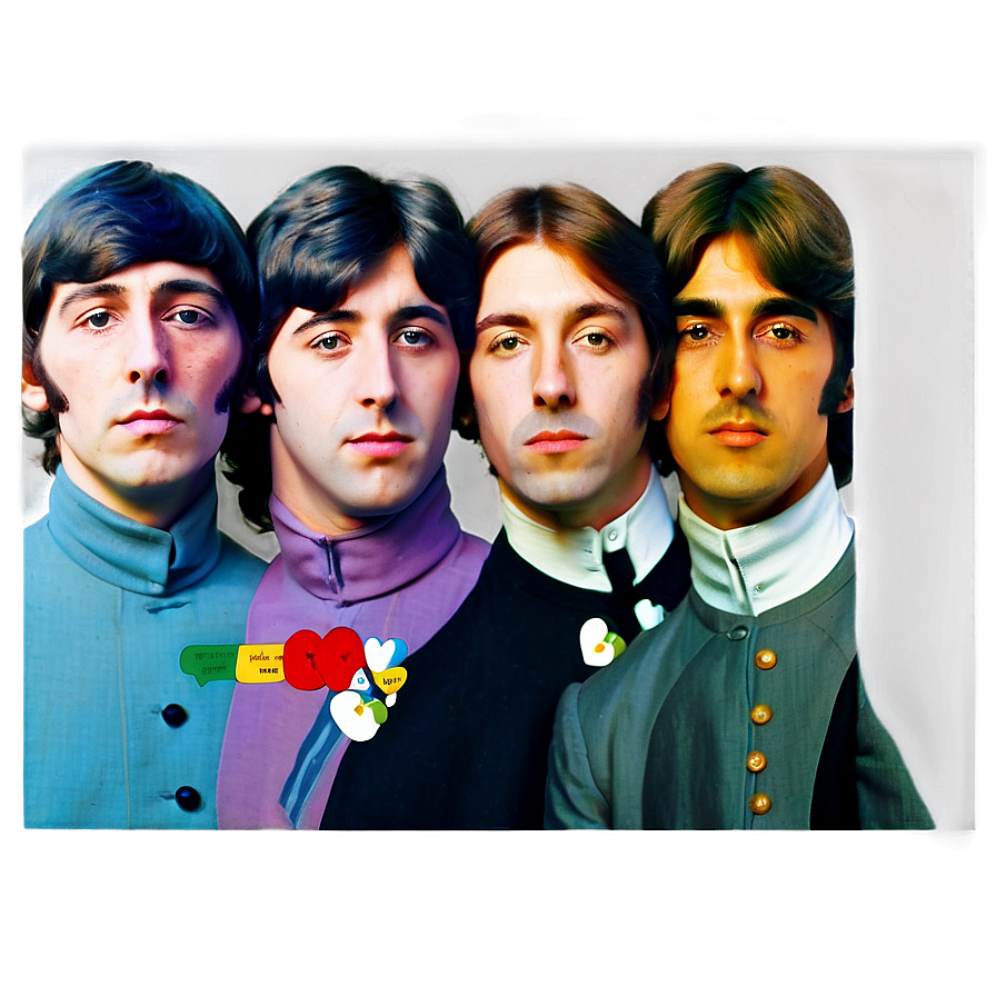 Beatles Album Cover PNG tde53 PNG with transparent background