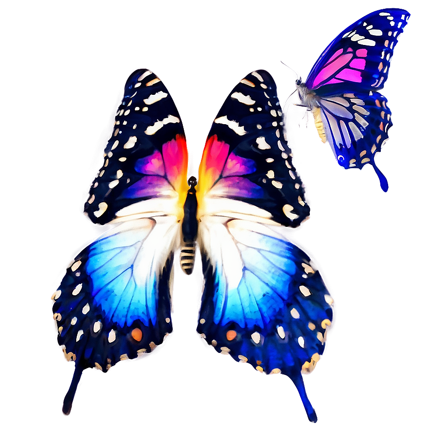 Beautiful Butterflies PNG 05232024 PNG with transparent background