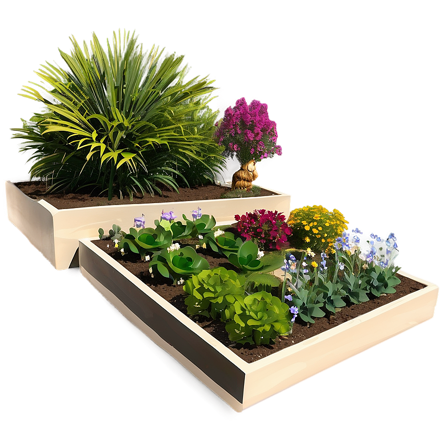 Beautiful Garden Layout Png 50