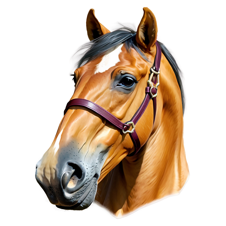 Beautiful Horse Head Illustration Png Snh