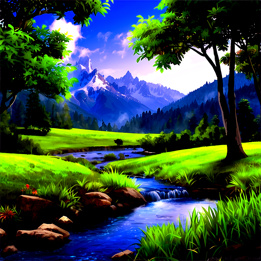 Beautiful Landscape Picture PNG 21 PNG with transparent background
