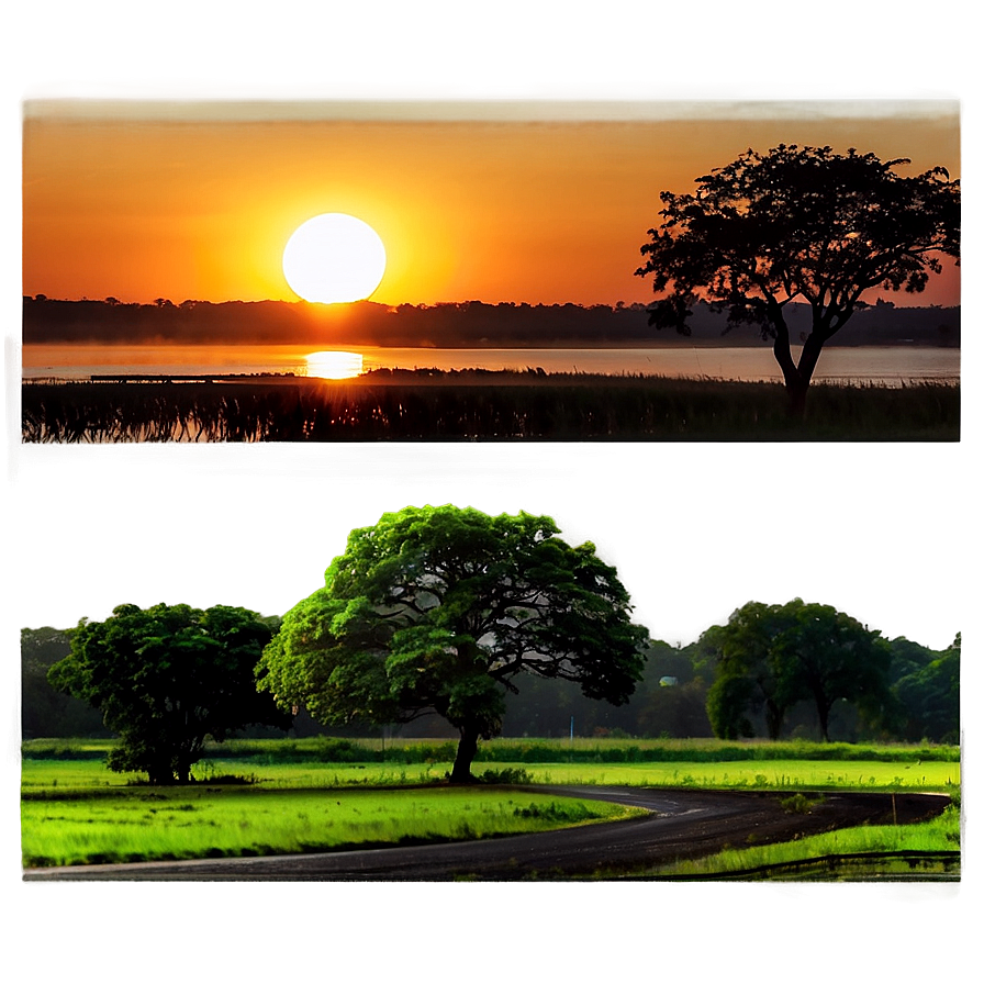 Beautiful Landscape Picture PNG kbe37 PNG with transparent background