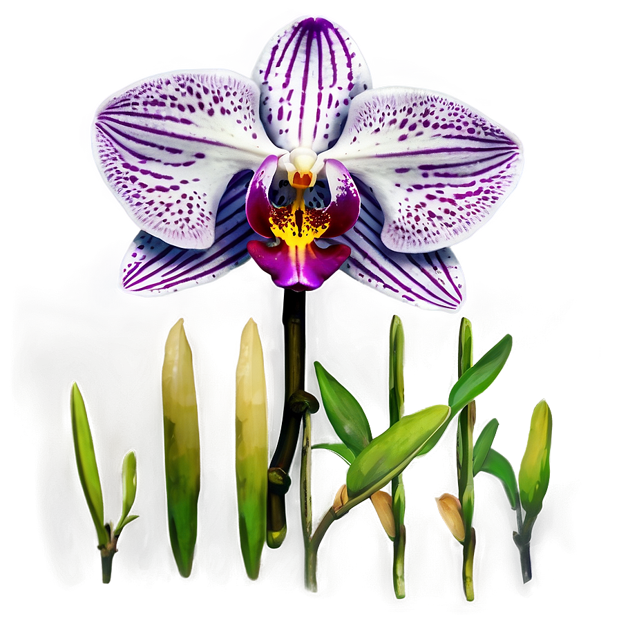 Beautiful Orchid PNG cgw42 PNG with transparent background
