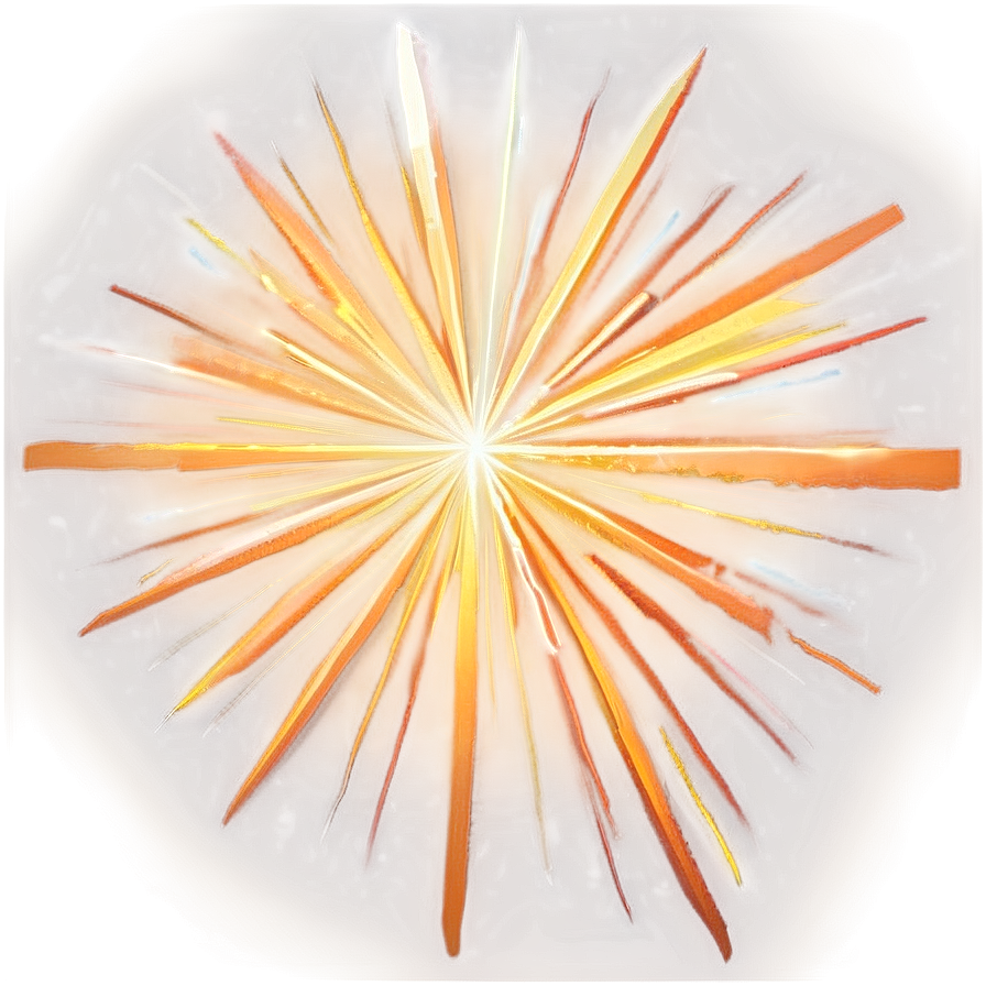 Beautiful Sun Rays PNG rys PNG with transparent background