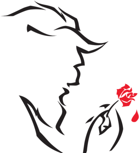 Beauty And The Beast - Beauty And The Beast Design, HD Png Download PNG with transparent background