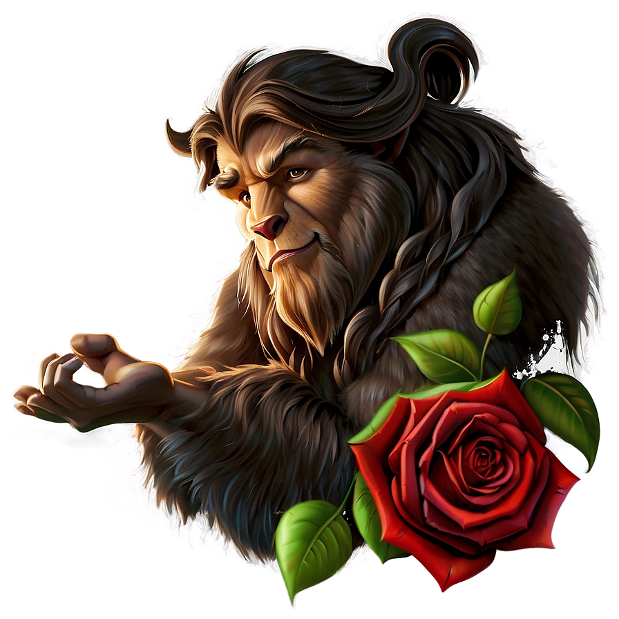 Beauty and the Beast PNG 06112024 PNG with transparent background