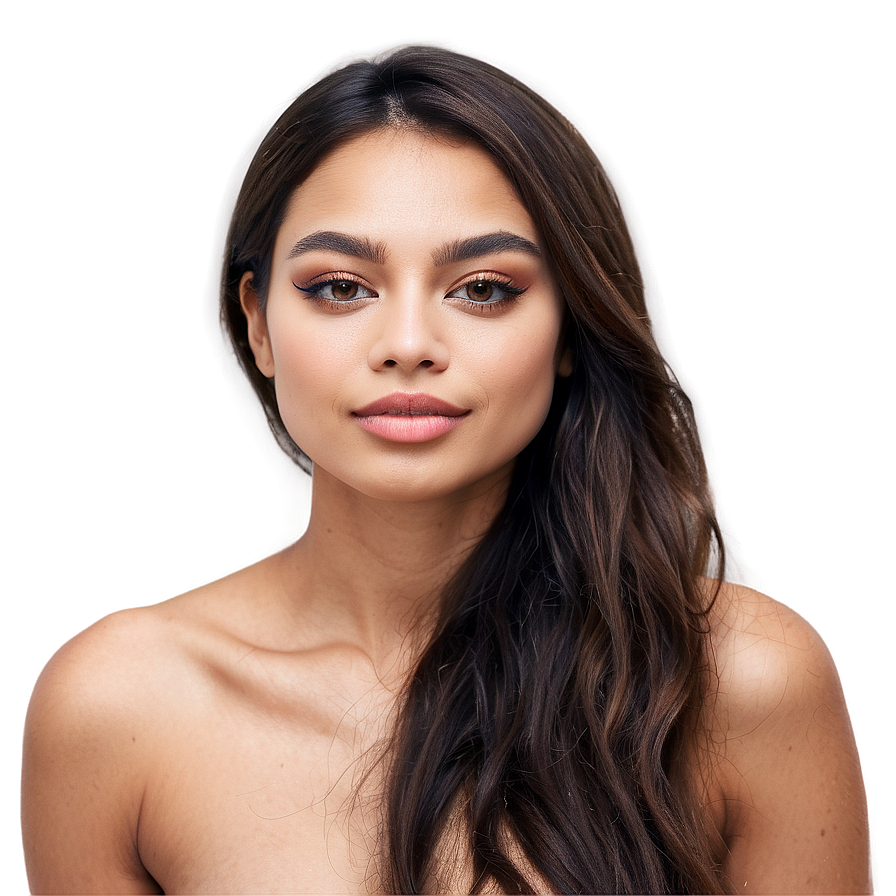 Beauty Model Natural Look Png Txh