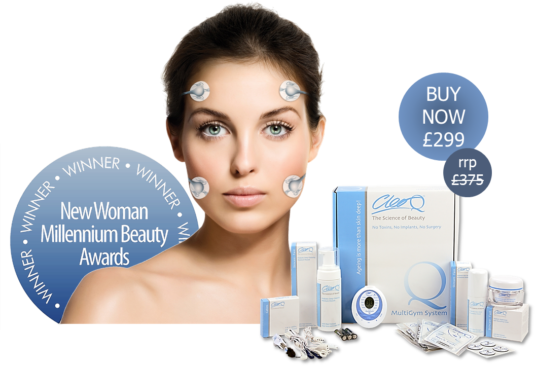 Cleoq Facial Toning Device - V Shaped Jaw Line, HD Png Download PNG with transparent background