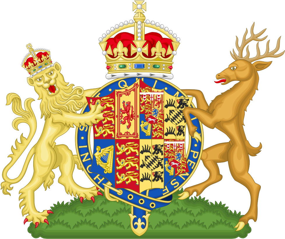 Beauty Queen Crown Cliparts - Queen Mary Coat Of Arms, HD Png Download PNG with transparent background