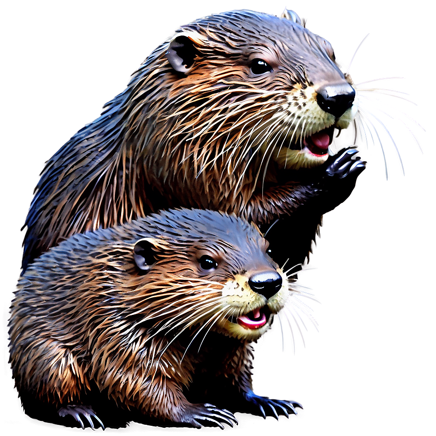 Beaver Family Clipart Png 26