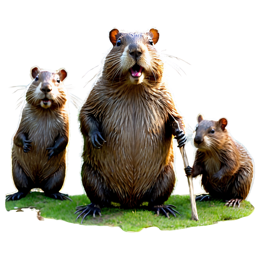 Beaver Family Life Png 05242024