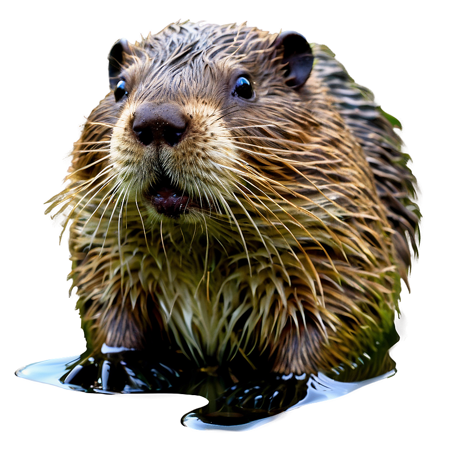 Beaver In Water Png Pcr70