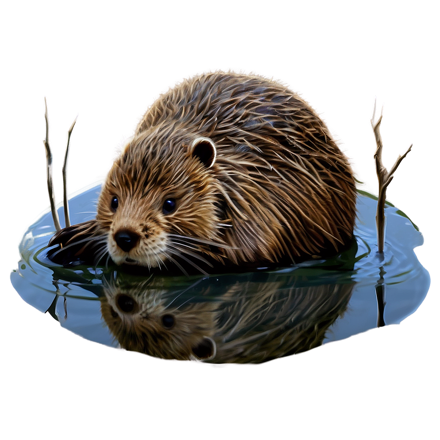 Beaver Lodge Illustration Png Mky