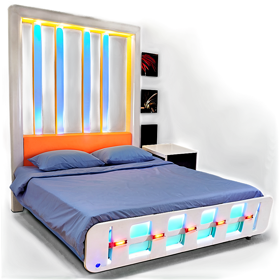 Bed Frame With Led Lights Png 05042024