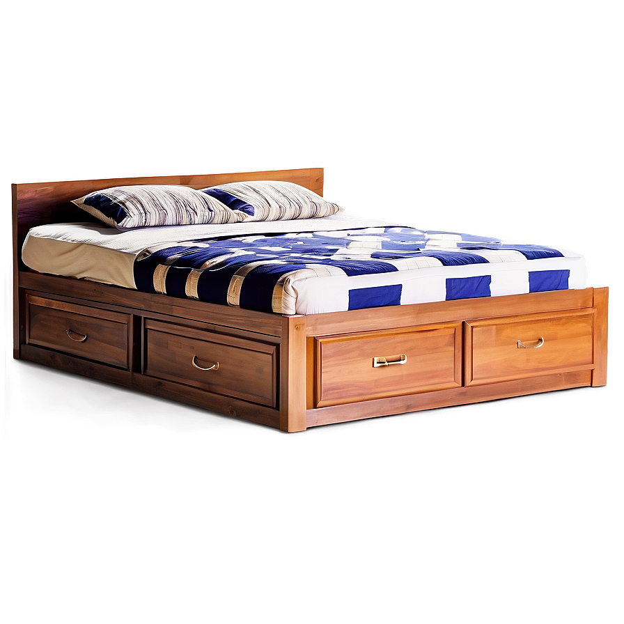 Bed With Drawers Underneath Png 71