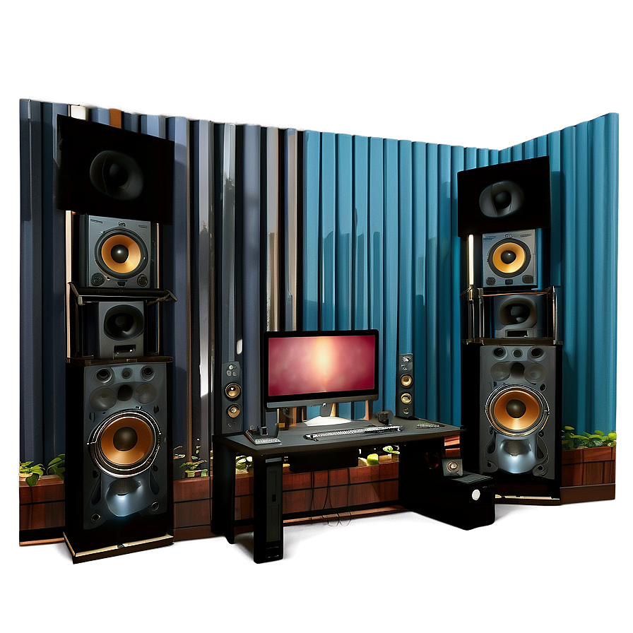 Bedroom Recording Studio Ideas PNG cil90 PNG with transparent background
