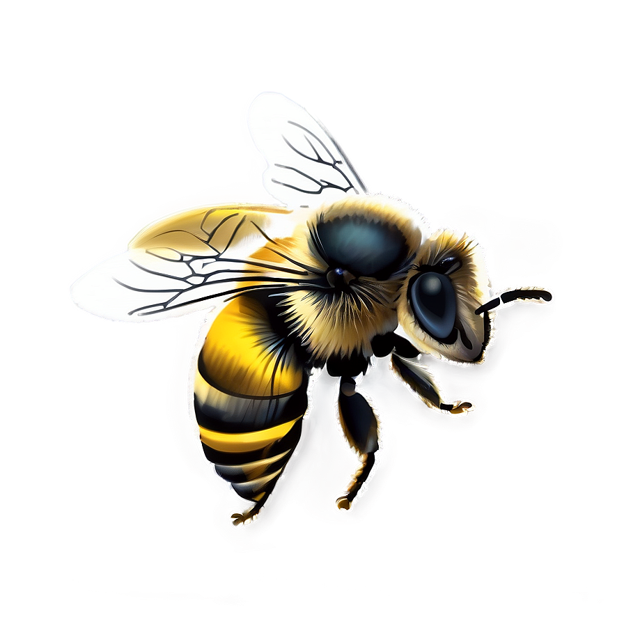 Bee And Pollen Png 43