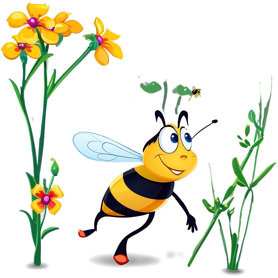 Bee Cartoon Character Png 80