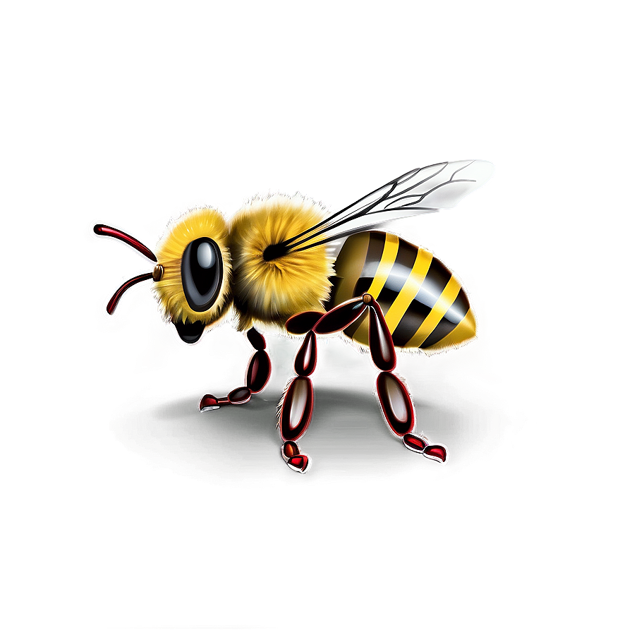 Bee With Crown Png 05232024