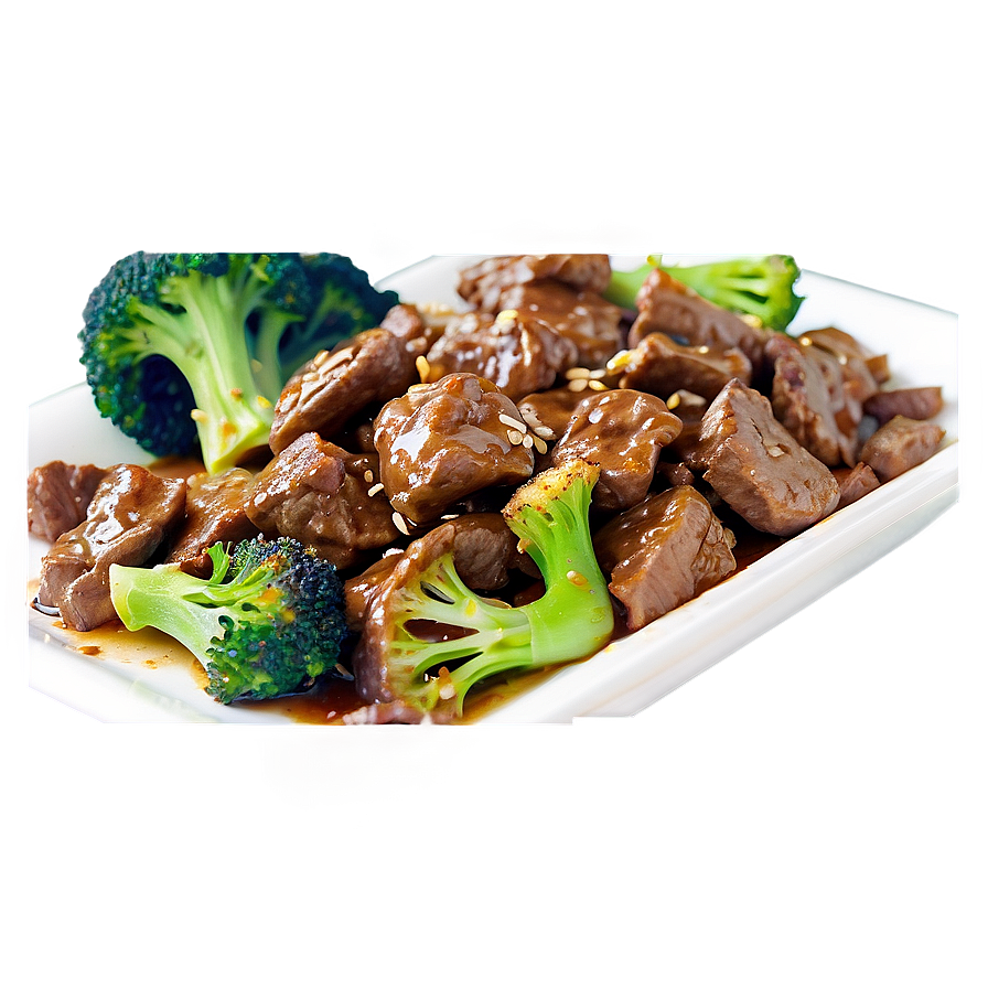 Beef and Broccoli Stir-Fry PNG hdc PNG with transparent background