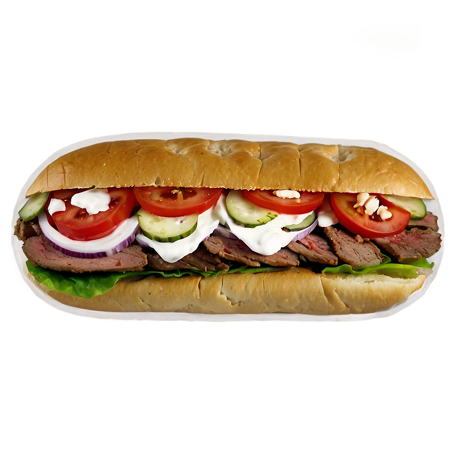 Beef Gyro Sandwich Png 75