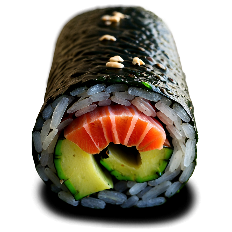 Beef Sushi Roll Png Pou61