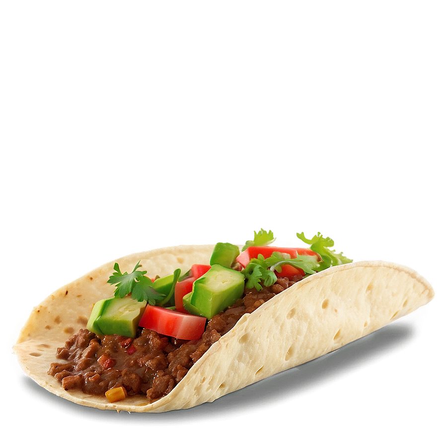 Beef Taco PNG 05042024 PNG with transparent background