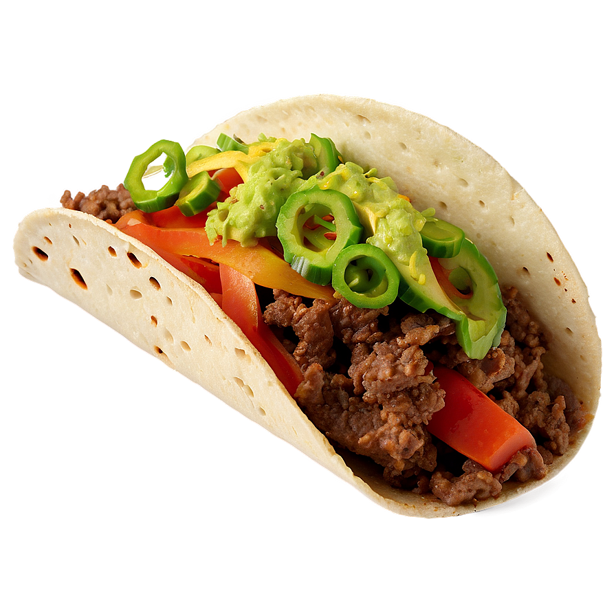 Beef Taco PNG qpb PNG with transparent background