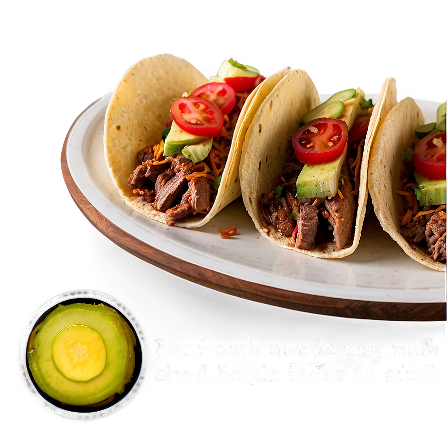 Beef Tacos Feast PNG 16 PNG with transparent background
