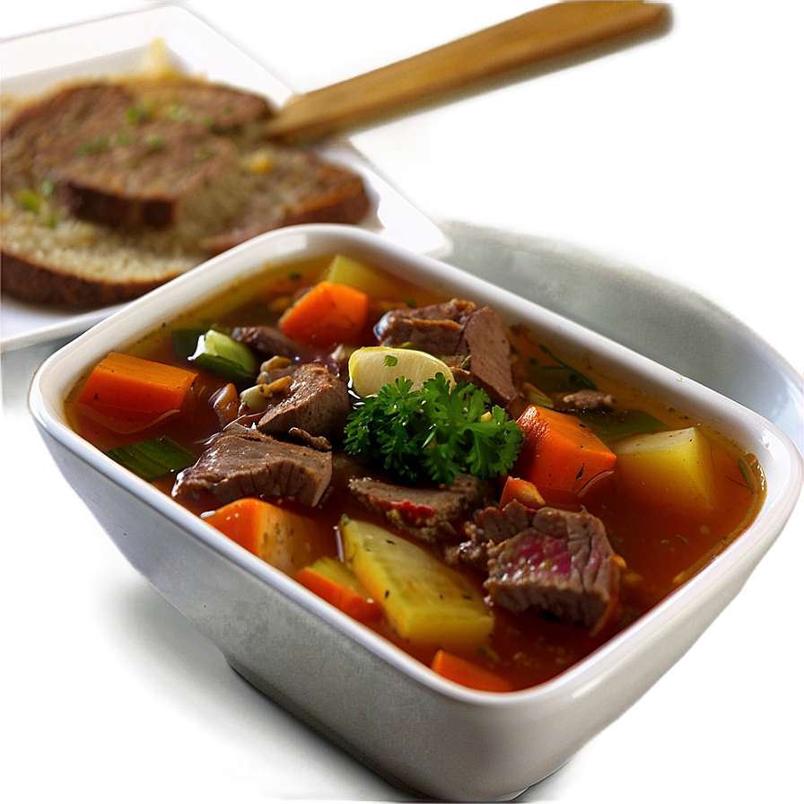 Beef Vegetable Soup PNG yje98 PNG with transparent background