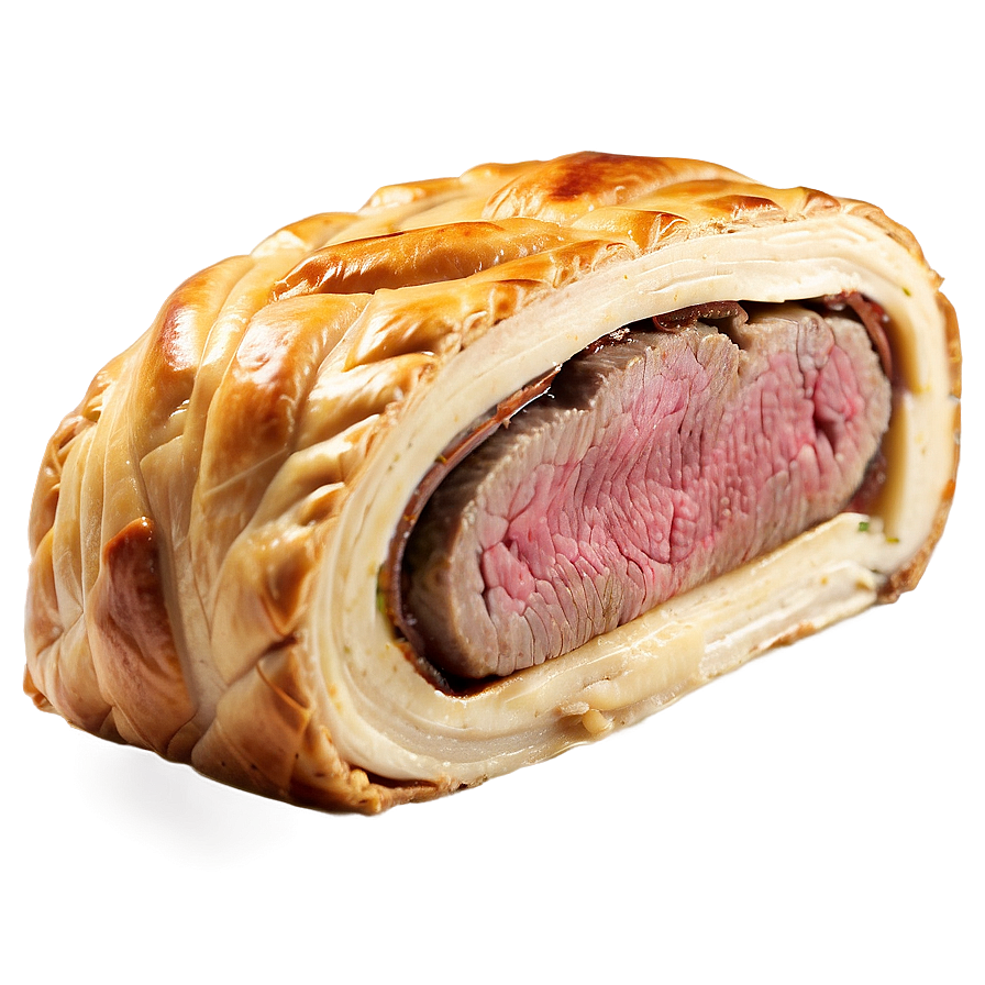 Beef Wellington Dish PNG okt3 PNG with transparent background