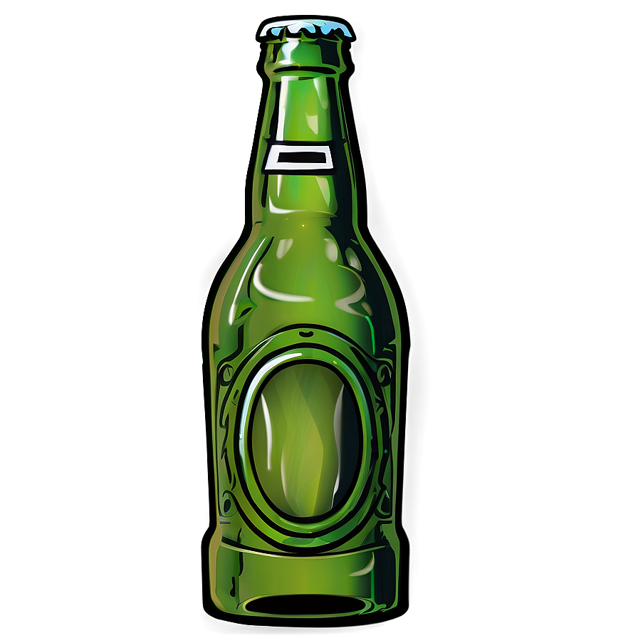 Beer Bottle Outline Png 16