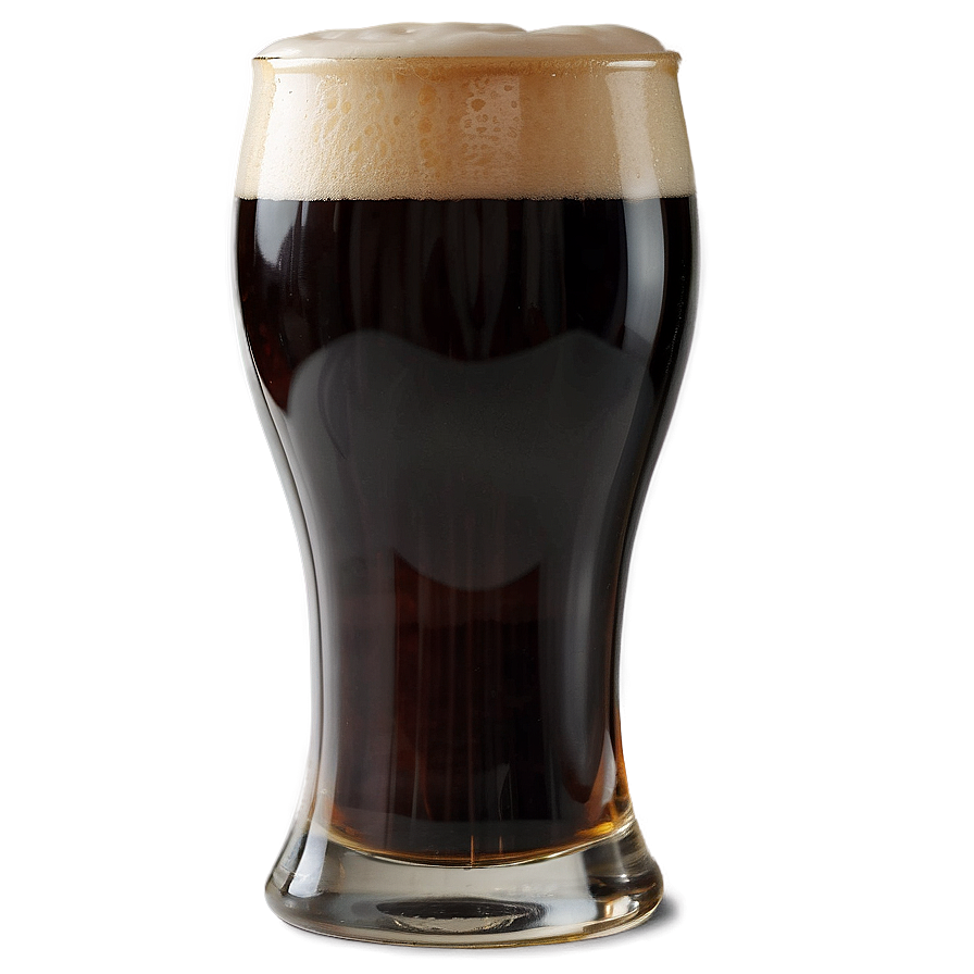 Beer Glass With Dark Stout Png 06262024