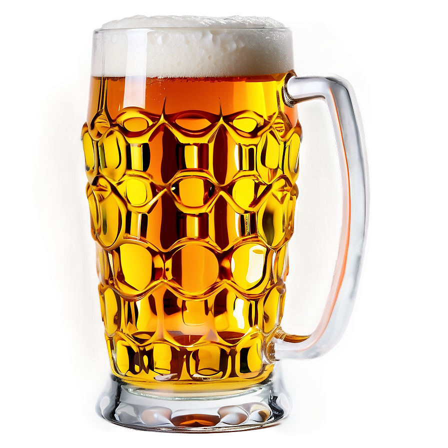 Beer Glass With Light Beer Png Xyv77