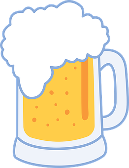 Beer Mug Clipart 262x340 PNG image with a transparent background, free high-resolution download