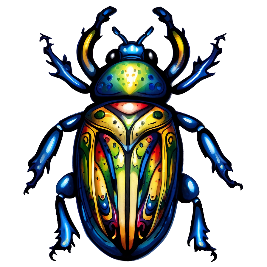 Beetle Tattoo Design Png 48