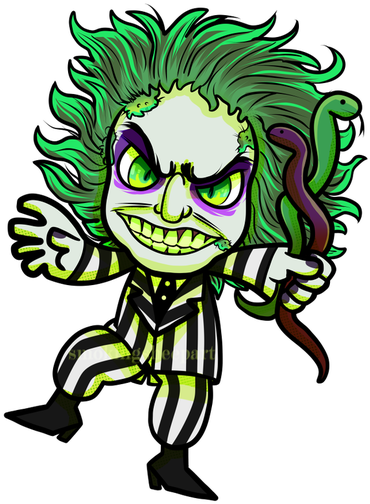 Beetlejuice Cartoon Character