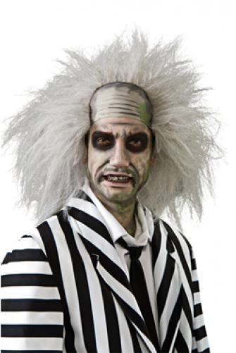 Beetlejuice Costume PNG with transparent background