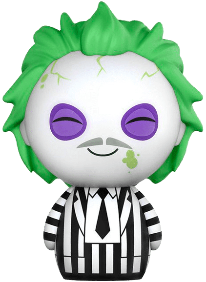 Beetlejuice Dorbz Vinyl Figure PNG with transparent background