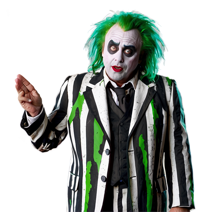 Beetlejuice Green Hair Png 39