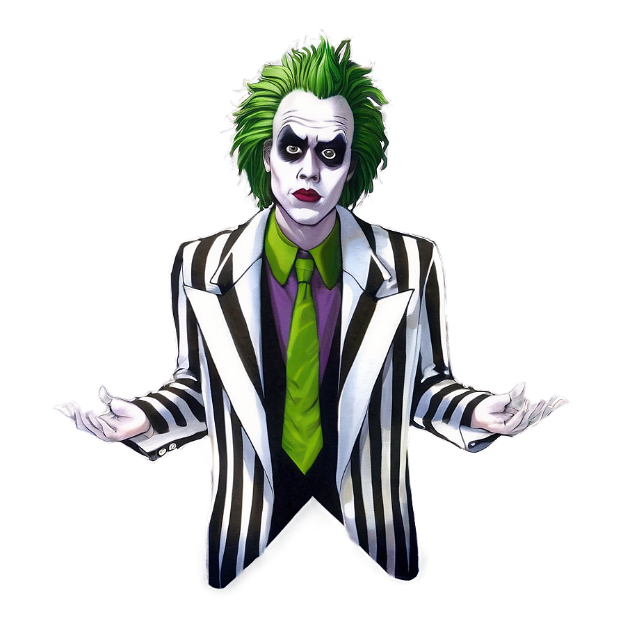 Beetlejuice Green Hair Png 93