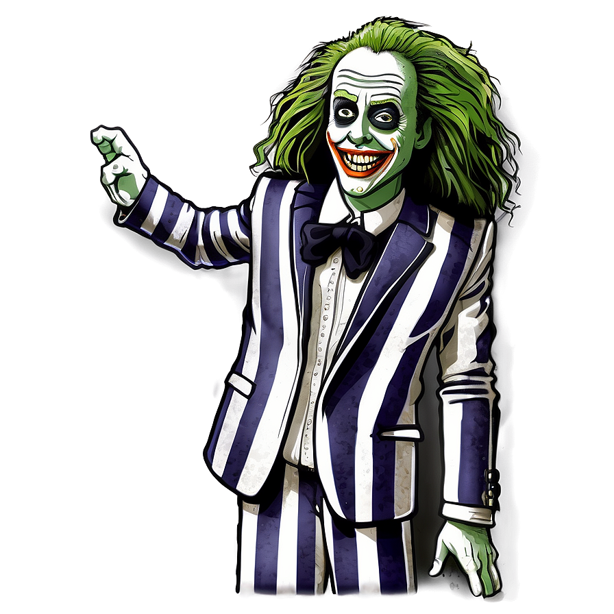 Beetlejuice Hand Drawn Png 86