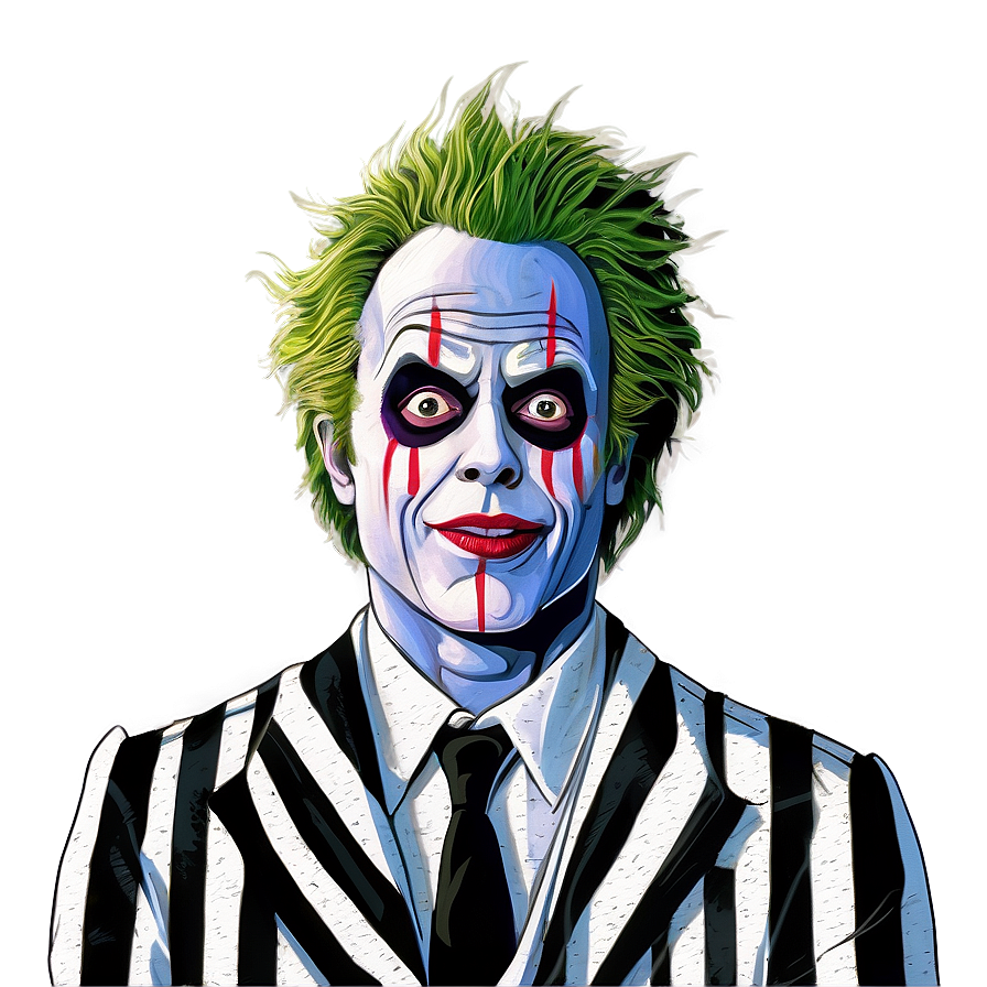 Beetlejuice Illustration PNG bmp67 PNG with transparent background