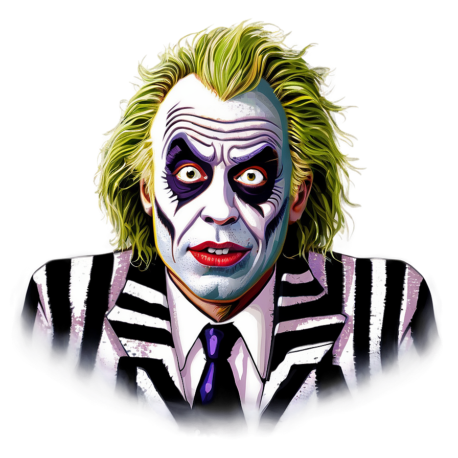 Beetlejuice Illustration PNG syd26 PNG with transparent background