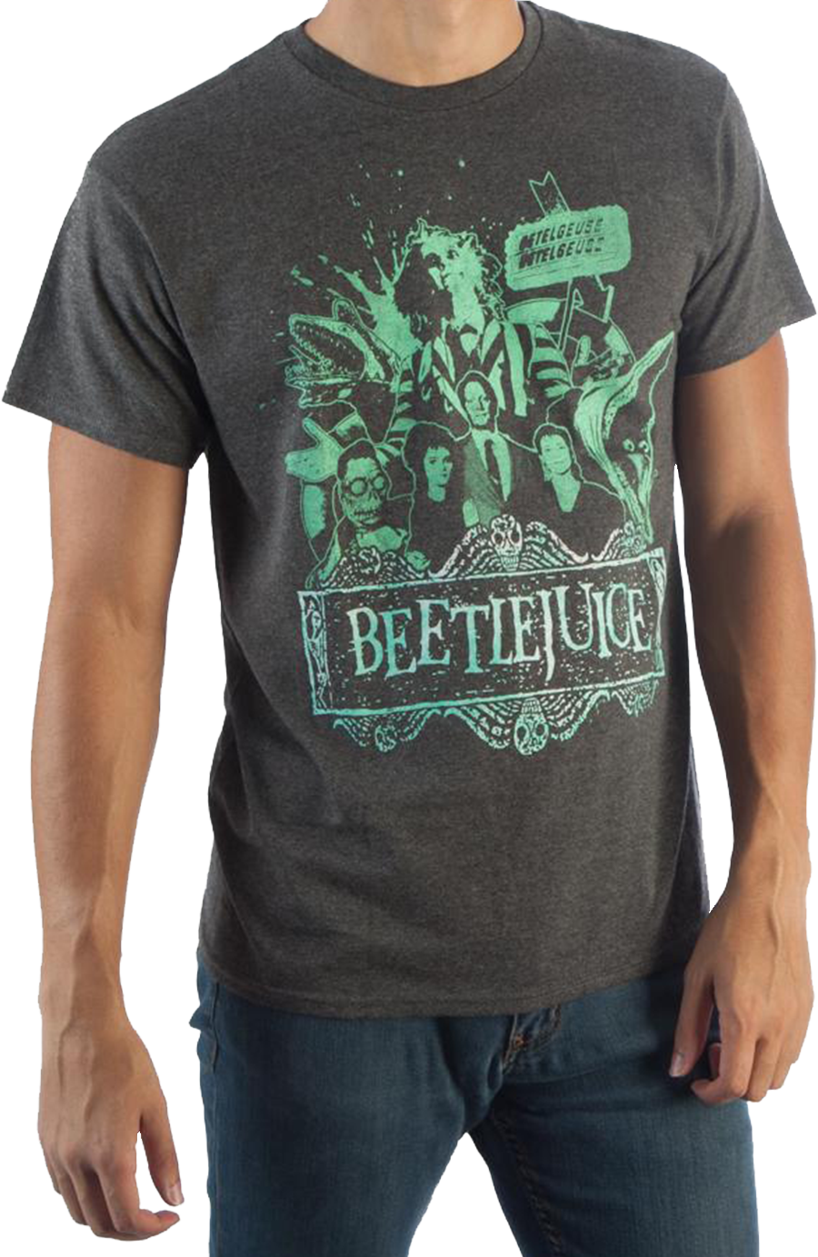 Collage Beetlejuice T-shirt - Beetlejuice PNG with transparent background