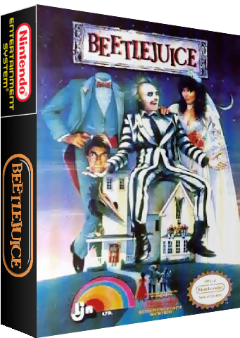 Beetlejuice - Beetlejuice Video Game Nes PNG with transparent background