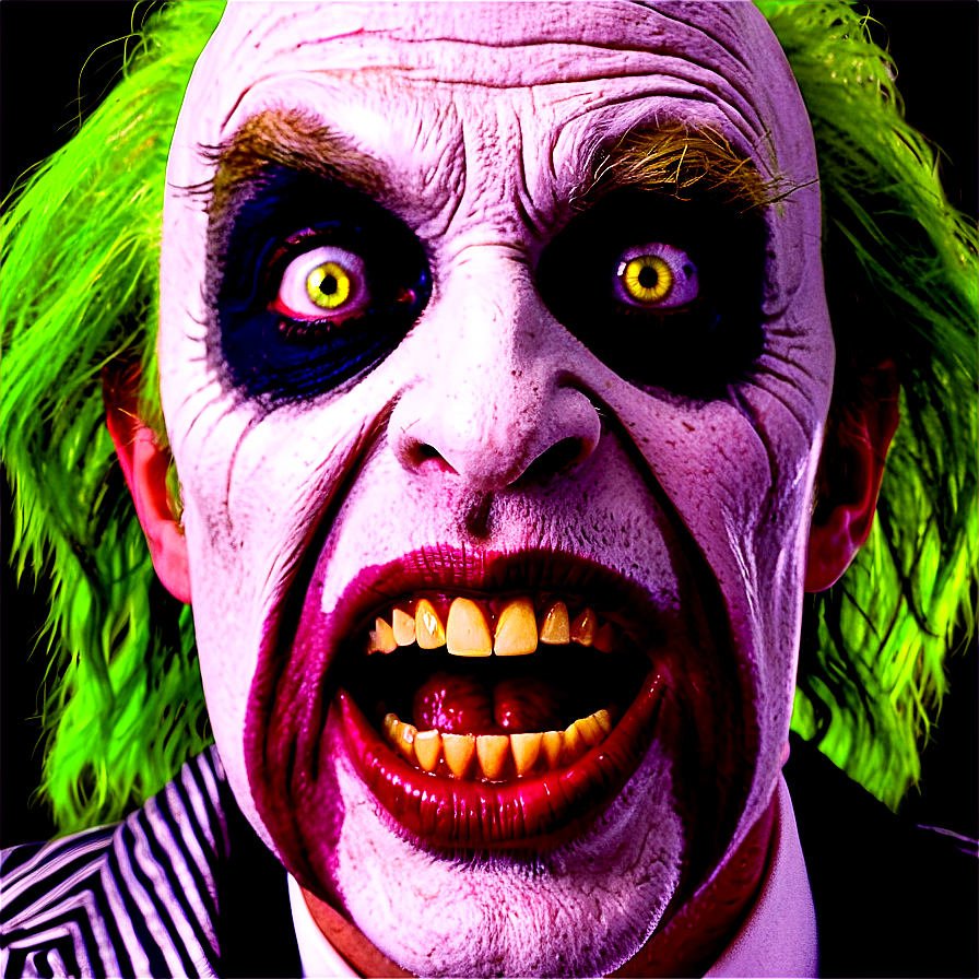 Beetlejuice Scary Face Png 79